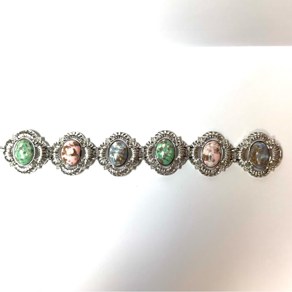 Elegant Vintage Sarah Coventry Silver Party Time Bracelet